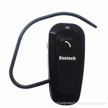 Wireless Bluetooth Headset with business style and 12-month warranty, supports volume adjust